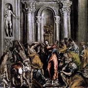 El Greco The Purification of the Temple Sweden oil painting artist